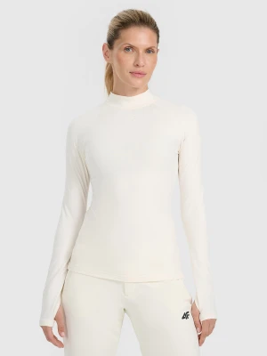 4F Bielizna termiczna ocieplana (góra) damska - biała XS