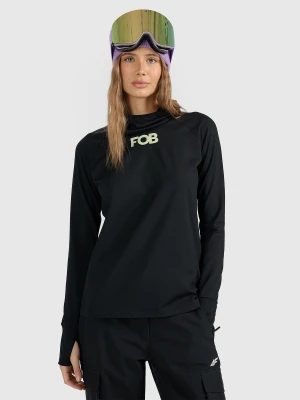 4F Bielizna termiczna ocieplana (góra) damska - czarna S