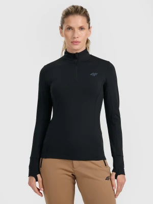 4F Bielizna termiczna ocieplana (góra) damska - czarna XS
