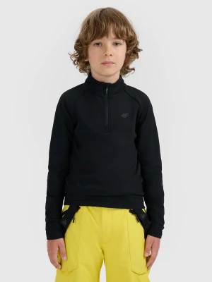 4F Bielizna termiczna ocieplana (góra) dziecięca - czarna 146/152 (10-12 lat)