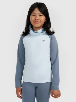 4F Bielizna termiczna ocieplana (góra) dziecięca - szara 146/152 (10-12 lat)