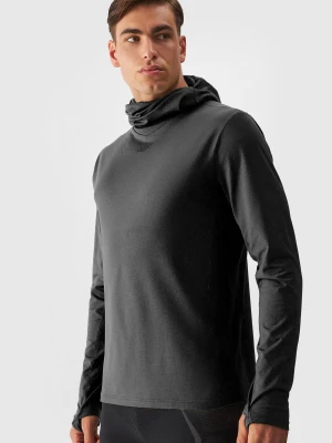 4F Bielizna termiczna ocieplana (góra) męska - czarna L