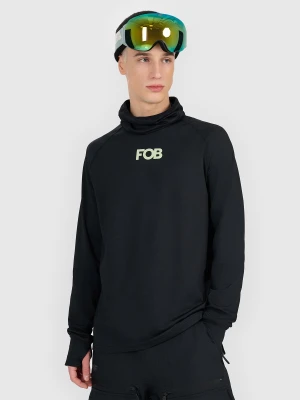 4F Bielizna termiczna ocieplana (góra) męska - czarna XXL