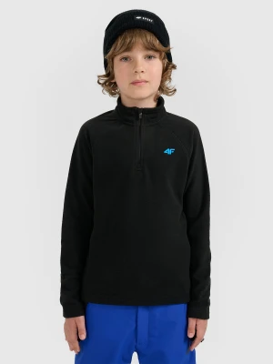 4F Bielizna termiczna polarowa (góra) chłopięca - czarna 134/140 (8-10 lat)