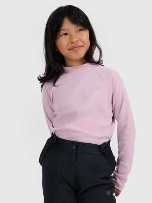 4F Bielizna termiczna polarowa (góra) dziecięca - różowa 122/128 (6-8 lat)