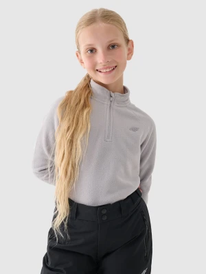 4F Bielizna termiczna polarowa (góra) dziecięca - szara 122/128 (6-8 lat)