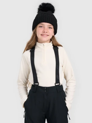 4F Bielizna termiczna polarowa (góra) dziewczęca - białe 146/152 (10-12 lat)