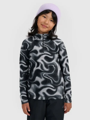 4F Bielizna termiczna polarowa (góra) dziewczęca - czarna 134/140 (8-10 lat)