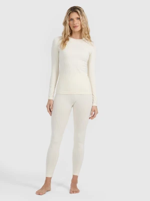 4F Bielizna termoaktywna bezszwowa (dół) damska - kremowa M/L