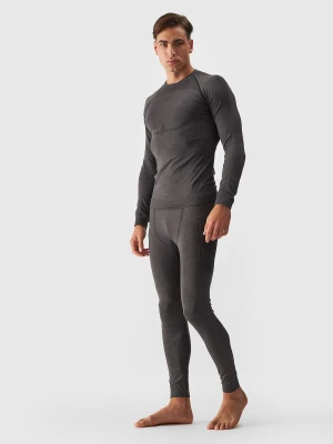 4F Bielizna termoaktywna bezszwowa (dół) męska - czarna S/M