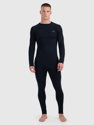 4F Bielizna termoaktywna bezszwowa (dół) męska - czarna S/M