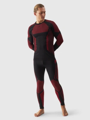 4F Bielizna termoaktywna bezszwowa (dół) męska - czerwona L/XL