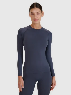 4F Bielizna termoaktywna bezszwowa (góra) damska - szara M/L