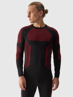 4F Bielizna termoaktywna bezszwowa (góra) męska - czerwona L/XL