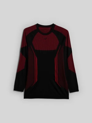 4F Bielizna termoaktywna bezszwowa (góra) męska - czerwona XXL / 3XL