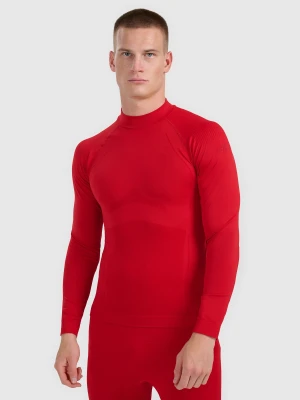 4F Bielizna termoaktywna bezszwowa (góra) męska - czerwona S/M