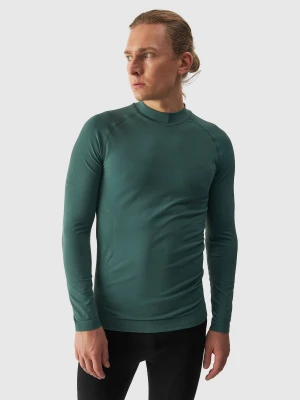 4F Bielizna termoaktywna bezszwowa (góra) męska - turkusowa L/XL