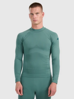 4F Bielizna termoaktywna bezszwowa (góra) męska - zielona XXL/3XL