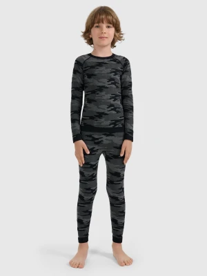 4F Bielizna termoaktywna bezszwowa komplet chłopięca - multikolor 140/146 (9-11 lat)