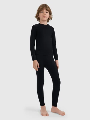 4F Bielizna termoaktywna bezszwowa komplet dziecięca - czarna 164 (13-14 lat)