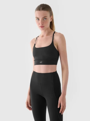 4F Biustonosz treningowy z niskim wsparciem - szary XL