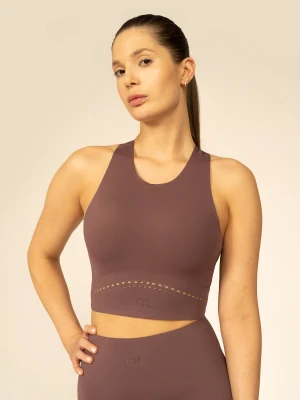 4F Biustonosz treningowy z niskim wsparciem z materiałów z recyklingu damski 4F x Anna Lewandowska M