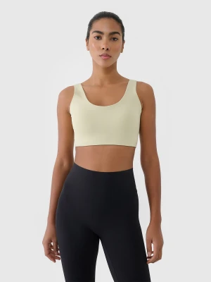 4F Biustonosz treningowy ze średnim wsparciem - zielony L