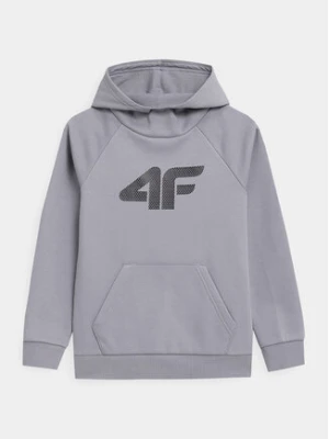 4F Bluza 4FJAW23TSWSM626 Szary Regular Fit