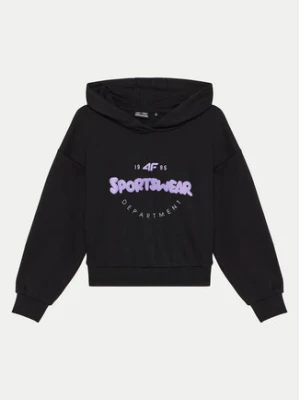 4F Bluza 4FJWAW24TSWSF1213 Czarny Regular Fit