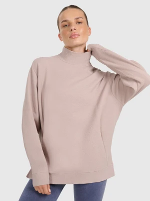 Zdjęcie produktu 4F Bluza dresowa do jogi i pilatesu damska - beżowa S