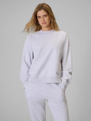 4F Bluza dresowa loose bez kaptura damska - szara XL