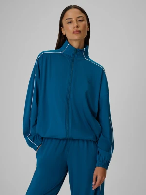 4F Bluza dresowa loose bez kaptura damska - turkusowa M