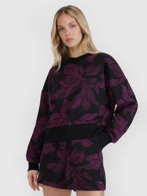 4F Bluza dresowa nierozpinana bez kaptura damska - multikolor M