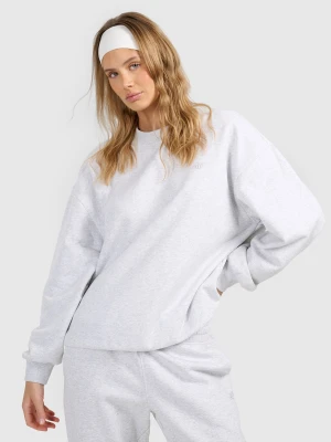 4F Bluza dresowa nierozpinana bez kaptura damska - szara XS