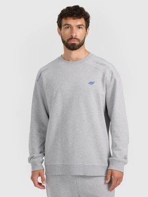 4F Bluza dresowa nierozpinana bez kaptura męska - szara M