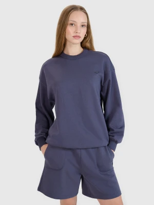 4F Bluza dresowa nierozpinana bez kaptura uniseks - szara XS