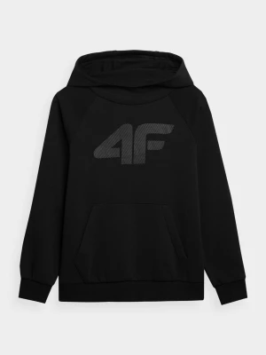 4F Bluza dresowa nierozpinana z kapturem chłopięca 122 (6-7 lat)