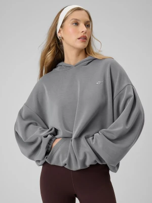 Zdjęcie produktu 4F Bluza dresowa oversize z modalem damska - szara L