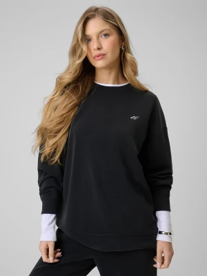 Zdjęcie produktu 4F Bluza dresowa regular z modalem damska - czarna L