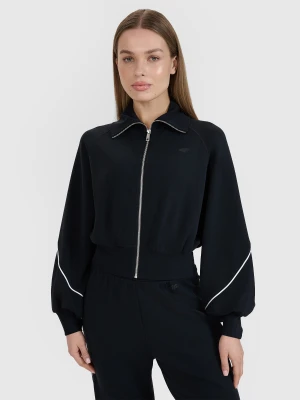 4F Bluza dresowa rozpinana baz kaptura damska 4F x Anna Lewandowska - czarna XS