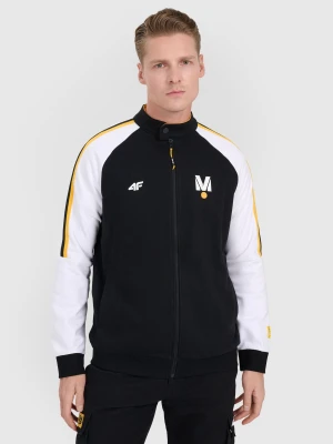 4F Bluza dresowa rozpinana bez kaptura uniseks 4F x Drift Masters - czarna 3XL