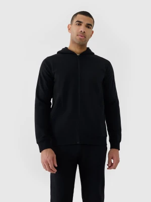 Zdjęcie produktu 4F Bluza dresowa rozpinana z kapturem męska - czarna L