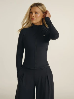4F Bluza slim bez kaptura damska 4F x Anna Lewandowska - czarna M