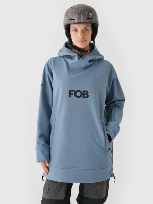 Zdjęcie produktu 4F Bluza snowboardowa z softshellu membrana 5000 damska - granatowa XL