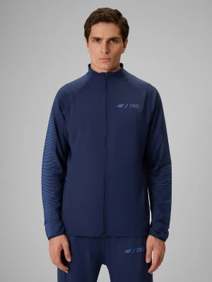 4F Bluza treningowa regular bez kaptura męska 4F x Robert Lewandowski - granatowa S
