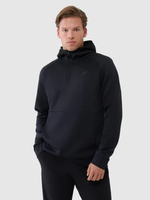 Zdjęcie produktu 4F Bluza treningowa regular szybkoschnąca męska - czarna L