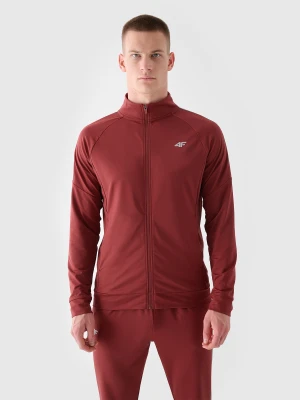 4F Bluza treningowa szybkoschnąca męska - czerwona XXL