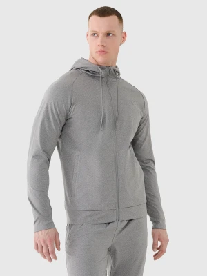 4F Bluza treningowa szybkoschnąca męska - szara XL