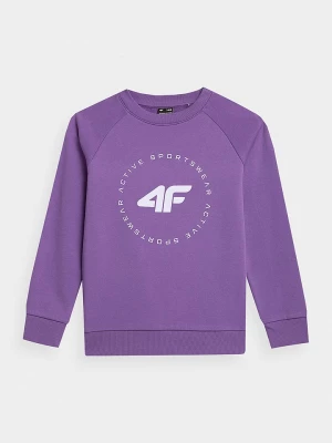 4F Bluza w kolorze fioletowym rozmiar: 128