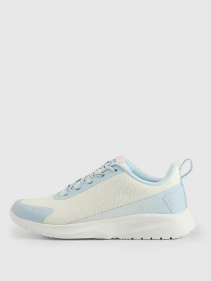 4F Buty sportowe VELOSPEED z przewiewną cholewką dziewczęce - białe 35